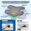 Esun Kopfkissen Orthopädisches Nackenkissen Ergonomisches Memory Foam, Mit Reisetasche, Füllung: 100% Memory Foam, Rückenschlafer, Bauchschlafer, Seitenschlafer, Set, Praktische Reisetasche für Nackenkissen, für Seiten Rücken & Bauchschläfer, Nackenkissen Bild 2