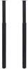 2 x Teleskopfuß Tischfuß Stützfuß Tischbein Schwarz 710 mm-1100 mm 242153 Bild 2