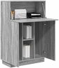 vidaXL Schreibtisch Graues Sonoma 71.5 x 31.5 x 106.5 cm Holzwerkstoff 869487 Bild 3