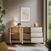 Lookway Kommode FLORENCE 2D3S mit Schubladen und LED-Beleuchtung Bild 3