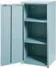 [en. casa] 'Burlöv' Metallschrank, Stahl, 88 x 40 x 35 cm, Graublau Bild 4