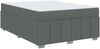 vidaXL Bettrahmen mit Matratze Dunkelgrau 140 x 200 cm Stoff 3398287 Bild 4