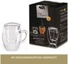 Creano Teeglas All in one, mit Glassieb & Henkel, Borosilikatglas, 3-teilig Bild 4