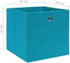 vidaXL Aufbewahrungsboxen 10 Stk. Vliesstoff 28x28x28 cm Babyblau 325233 Bild 5
