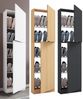 VCM Schuhschrank Fulisa 918978 Weiß H. 180 x B. 50 x T. 17 cm Bild 4
