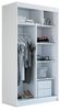 Schwebetürenschrank RIMA 2-türig Schrank 120 cm (mit Spiegel) Farbe: Schwarz , sonoma Bild 3