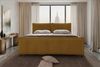 Boxspringbett Elysio Familienbett - Cordstoff - gold - 260x200 cm Bild 3