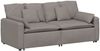 vidaXL Modulares Sofa mit Kissen Taupe 3321122 Bild 2