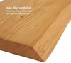 Relaxdays Wandregal Massivholz Baumkante Bild 5