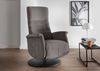 Relaxsessel >Lavina< 3-stufig verstellbar, Herzwaage, in grau-braun - 72x118x85 (BxHxT) Bild 2