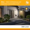 Solar LED Wandfluter Lesla Dämmerungsgesteuerter Bewegungsmelder (IR) IP65 eckig 150x319mm 3000K 12,5W 1000lm 3,7V Anthrazit Kunststoff Bild 4