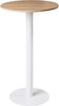 Stehtisch MORELLA Hellbraun Weiß 60 cm 60 cm Bild 1