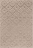 TaraCarpet Designteppich Designerteppich Tokio hoch-tief Struktur Rauten uni, rechteckig, Höhe: 20 mm, moderner scandi BOHO beige Wohnzimmer Schlafzimmer Flur 120x170 cm Bild 2