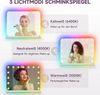 SONNI Schminkspiegel Schminkspiegel mit beleuchtung, Make-up, Hollywood Spiegel mit LED, 3 Farbe Licht Bild 4