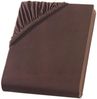 Carpe Sonno Spannbettlaken 90x200 100x200 140x200 160x200 180x200 200x200 Mikrofaser Polyester, Mikrofaser, Gummizug: rundum, (1 Stück), Weiches Spannbetttuch Bügelfrei & Pflegeleicht, 160x200 Braun Bild 2