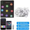 PRIISF Lichterkette Smart Lichterketten Kugel LED Discokugel Partylicht RGB Weihnachten, Nachtlicht für Weihnachten, Hochzeit, Party, Zimmer, Wohnheim, Garten Bild 2