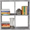 FORTE Mauro Regal, Holzwerkstoff, Grau, 72,7 x 72,8 x 32,9 cm Bild 4