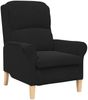 vidaXL Sessel Schwarz Samt 42009863 Bild 2