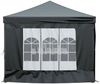 vidaXL Partyzelt Faltbar mit Seitenwänden Schwarz 3x6 m 93546 Bild 4