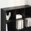 vidaXL Bücherregal 2 pcs Schwarz Eichen-Optik 99,5 x 30 x 108 cm 3403022 Bild 4