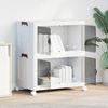 vidaXL Aufbewahrungsbox mit Rädern Stapelbar 2-stöckig 75 L 64x40x76cm 4012368 Bild 3