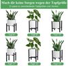 SURFOU Blumenständer Verstellbarer Pflanzenständer für Innen Außenbereich aus Metall, für Draußen Innen,Pflanzenhocker Pflanzenregal für Balkon,Garten Usw Bild 4