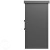 GFP Primeyard Geräteschrank Metall 120x78x161 cm Gartenschrank Schiebetür anthrazit inkl. Fußboden Bild 3