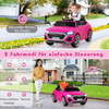 Lizenziertes Audi SQ8 Kinderauto 12-V-Elektrofahrzeug mit Fernbedienung Rosa Bild 5