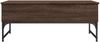 vidaXL Couchtisch Braun Eichen-Optik 100x50x40 cm Holzwerkstoff Metall 845380 Bild 5