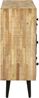 Sideboard KJELL - Holz Braun 79 x 31 x 117,5 cm | Schrank Flur Schlafzimmer Kommode Bild 3