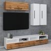 VCM Wandregal Arila 918593 Honig-Eiche H. 30 x B. 115 x T. 30 cm Bild 3
