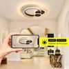 BlingBin Deckenleuchten Deckenlampe LED 32W, 3000K/4500K/6500K,3000lm,wohnzimmer lampe decke, mit Memory Funktion, LED fest integriert, warmweiß, neutralweiß, kaltweiß, LED dimmbar für Schlafzimmer, Büro, Küche und Flur mit Memory Funktion Bild 4