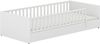 PAIDI Kinderbett LITTLE FLO, vom Baby bis zum Teeni, in mehreren Farben und Breiten (Breite/Länge: 90x200cm + 120X200cm +140x200cm), umbaubar zum Kinder- oder Jugendbett, Bodenbett auch als Sofa nutzbar Bild 3