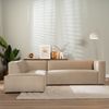 Bronx71 Ecksofa Memphis Samt beige links Bild 2