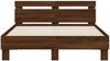 vidaXL Bettgestell mit Kopfteil Braun Eichen-Optik 120x190 cm 3207454 Bild 5