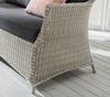 Destiny Loungesofa CASA, Aluminium, Polyrattan, 2er Sofa, inkl. Auflagen Bild 3