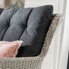 Destiny Loungesofa CASA, Aluminium, Polyrattan, 2er Sofa, inkl. Auflagen Bild 2