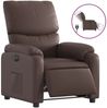 vidaXL Elektrischer Relaxsessel Braun Kunstleder 3204874 Bild 2