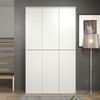 Garderobenschrank 'Nevada' Schuhschrank, weiß, 111 cm Bild 5