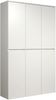Garderobenschrank 'Nevada' Schuhschrank, weiß, 111 cm Bild 2