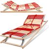 Coemo 2 Stk. Lattenrost RUBY K 80×200 cm, 7-Zonen, 28 Leisten, Kopfteil verstellbar Bild 4