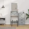 vidaXL Schminktisch Beton Grau 50 x 41 x 140 cm Holzwerkstoff 865130 Bild 4