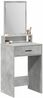 vidaXL Schminktisch Beton Grau 50 x 41 x 140 cm Holzwerkstoff 865130 Bild 3