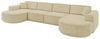 ALTDECOR Wohnlandschaft MARI-U2, Sofa Praktische Bequeme Funktionsecke Couch U-Form Eckcouch, Corner Sofa U-Form Vielseitige Sofa Wohnlandschaft Wohnzimmer Bild 4