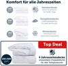 Blumtal Kunstfaserbettdecke zertifizierte Steppbettdecke - Winterdecke, Wärmeklassen: Sommer, 4 Jahreszeiten, Ganzjahresdecke, Winter Bild 2