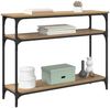 Konsolentisch, Beistelltisch, Konsole Artisan-Eiche 100 x 29 x 75 cm Holzwerkstoff Bild 3