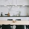 GLOBO LIGHTING LED Pendelleuchte UNTSY, LED fest integriert, Hängelampe/Hängeleuchte/Wohnzimmer/Esstisch/elegant Bild 2