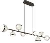 GLOBO LIGHTING LED Pendelleuchte UNTSY, LED fest integriert, Hängelampe/Hängeleuchte/Wohnzimmer/Esstisch/elegant Bild 3