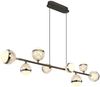 GLOBO LIGHTING LED Pendelleuchte UNTSY, LED fest integriert, Hängelampe/Hängeleuchte/Wohnzimmer/Esstisch/elegant Bild 4