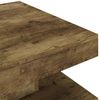 vidaXL Couchtisch Dunkelbraun 60x60x35 cm MDF 286097 Bild 5